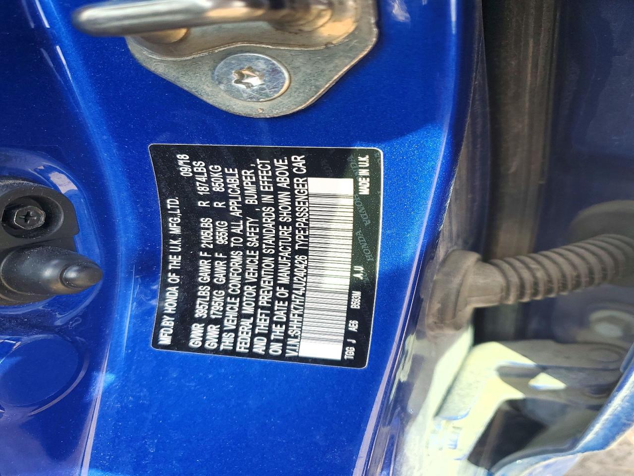 2018 Honda Civic Exl - zdjęcie 12