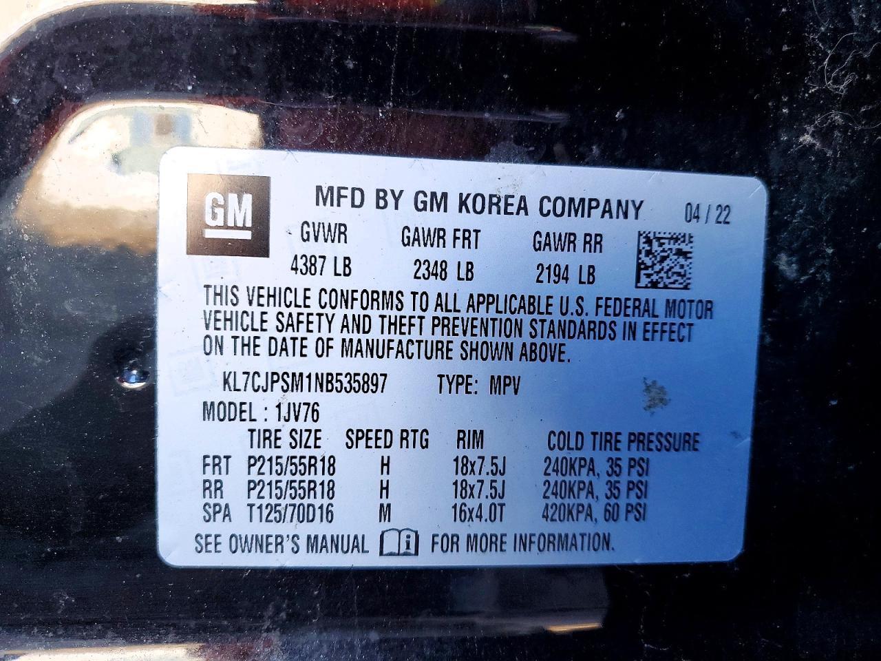 2022 Chevrolet Trax 1Lt - zdjęcie 13