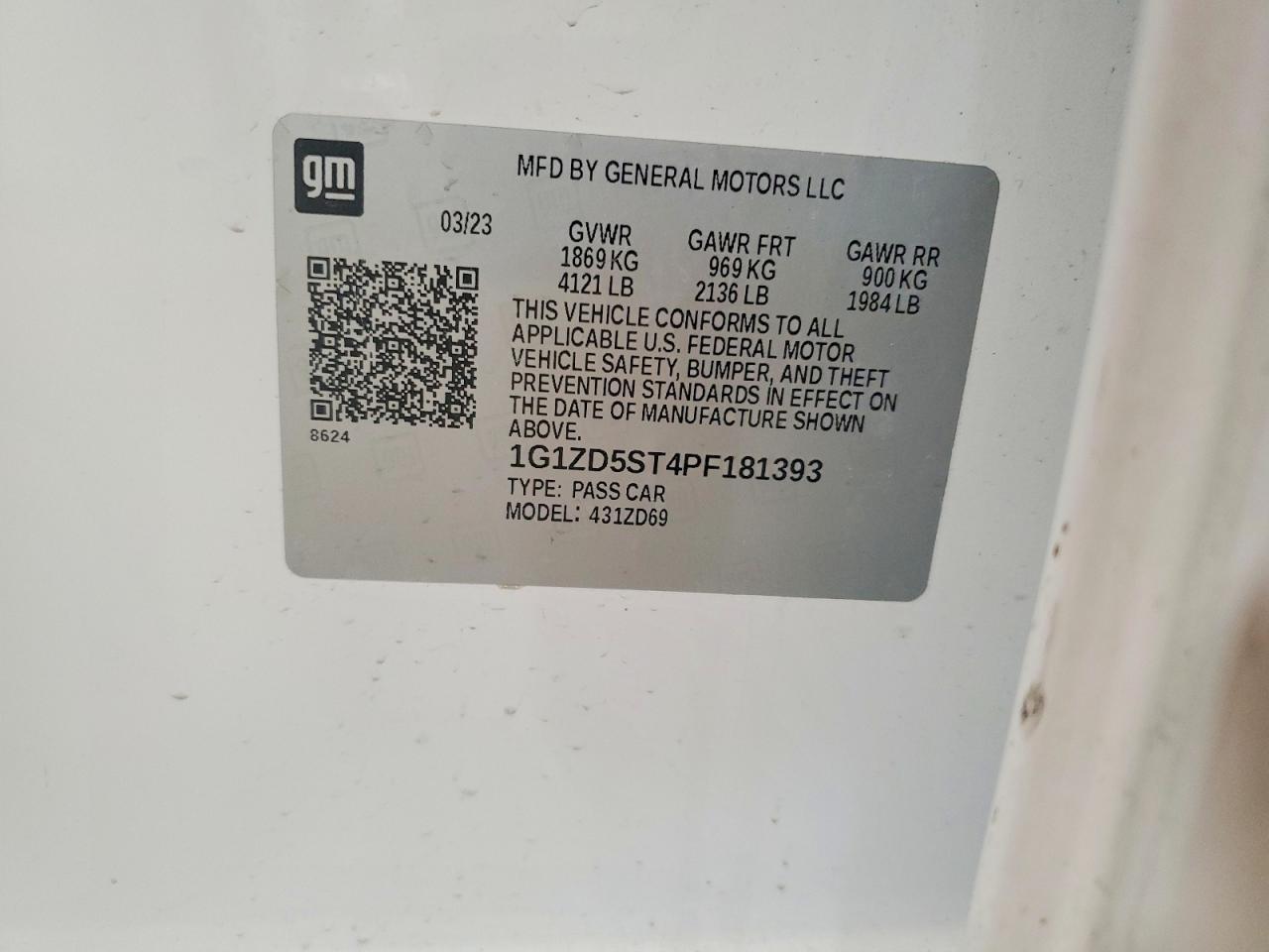 2023 Chevrolet Malibu Lt - zdjęcie 13