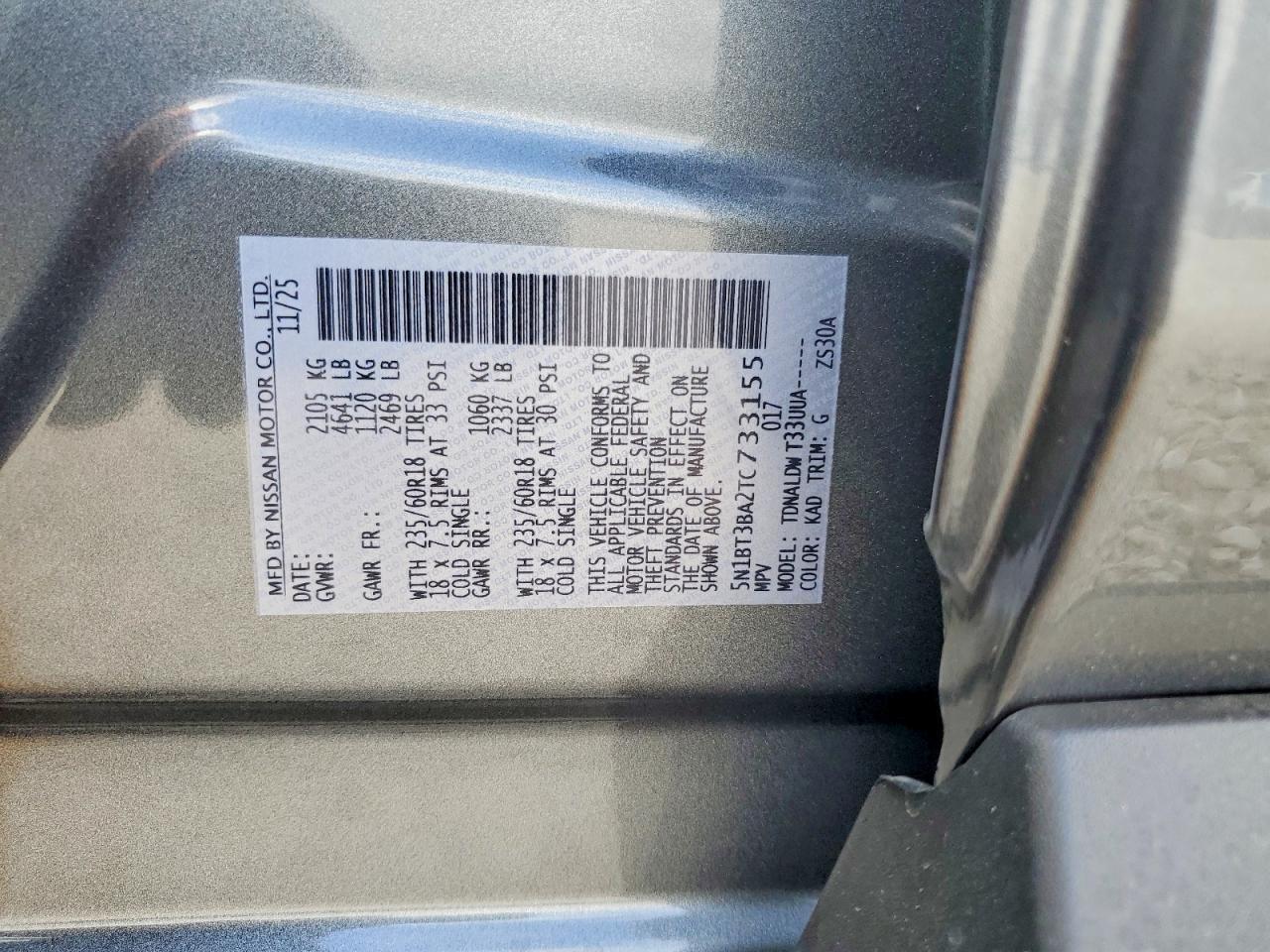 2026 Nissan Rogue Sv - zdjęcie 13