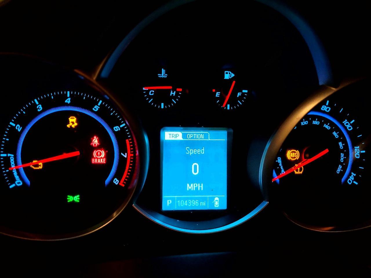 2014 Chevrolet Cruze Lt - zdjęcie 9