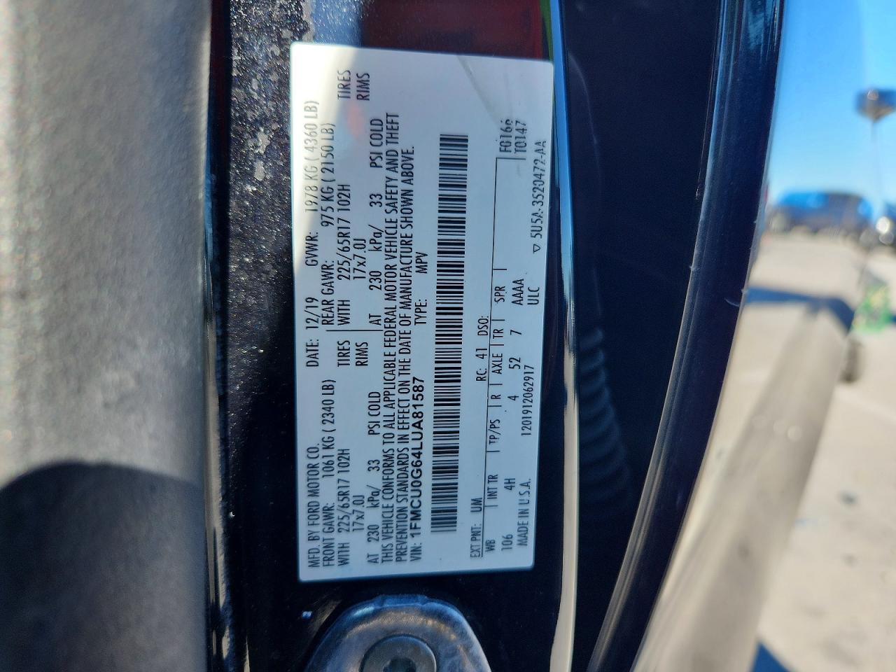 2020 Ford Escape Se - zdjęcie 13