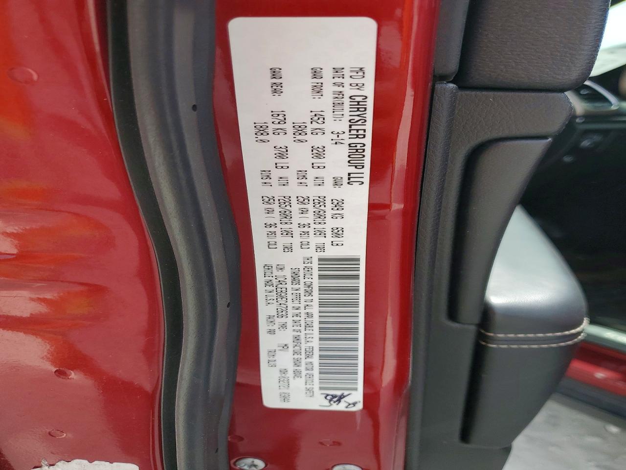 2014 Jeep Grand Cherokee Limited - zdjęcie 13