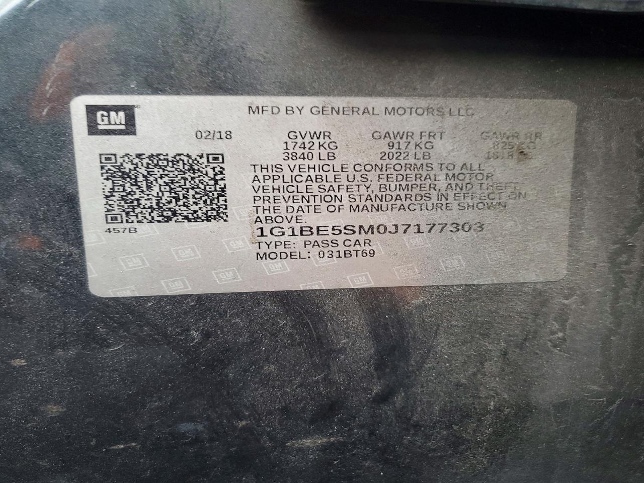 2018 Chevrolet Cruze Lt - zdjęcie 12