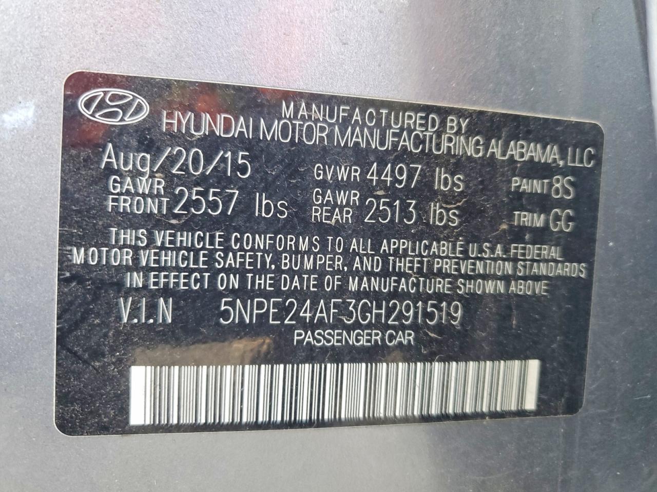2016 Hyundai Sonata Se - zdjęcie 12