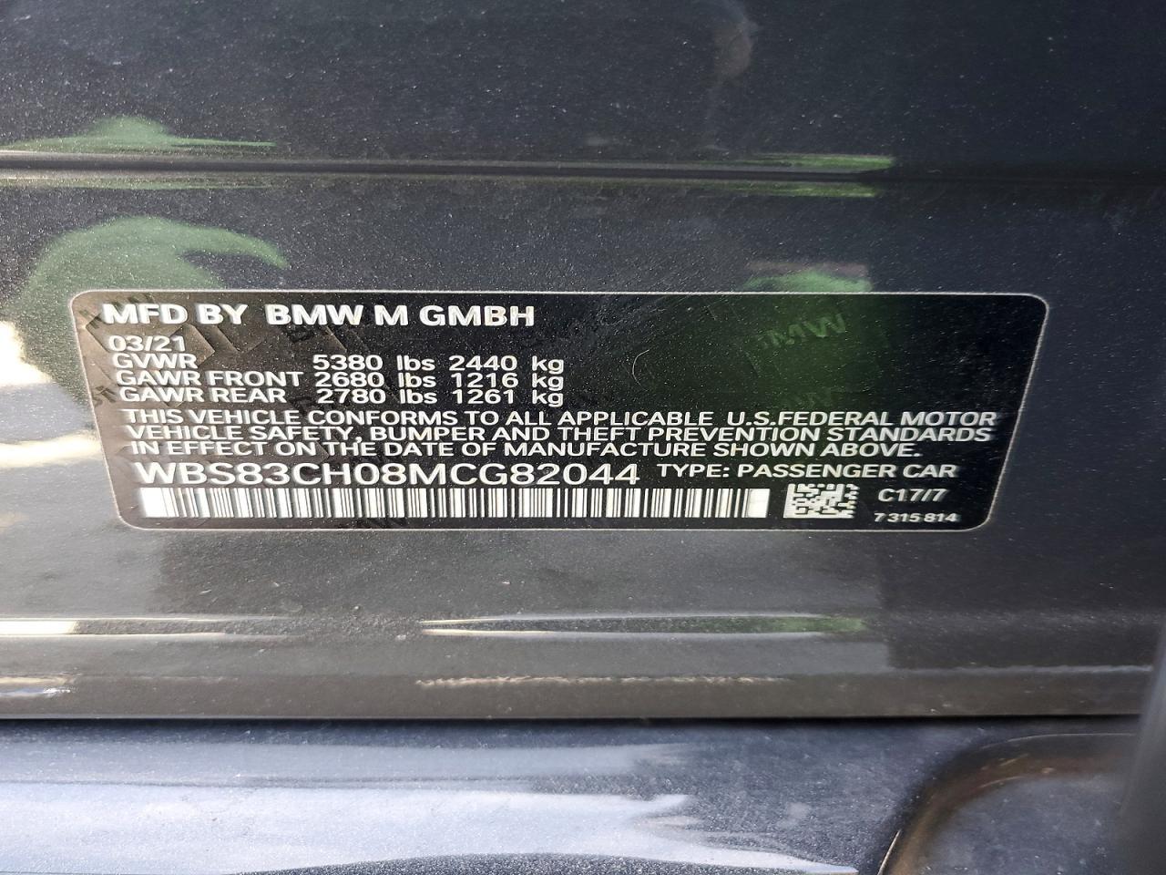 2021 BMW M5 - zdjęcie 12