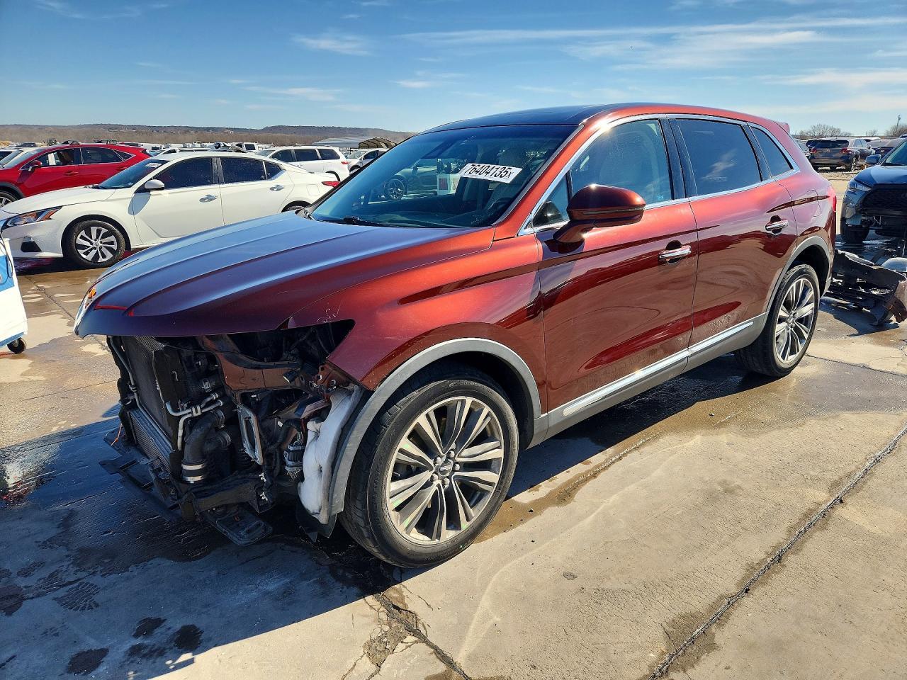 2016 Lincoln Mkx Reserve - zdjęcie główne