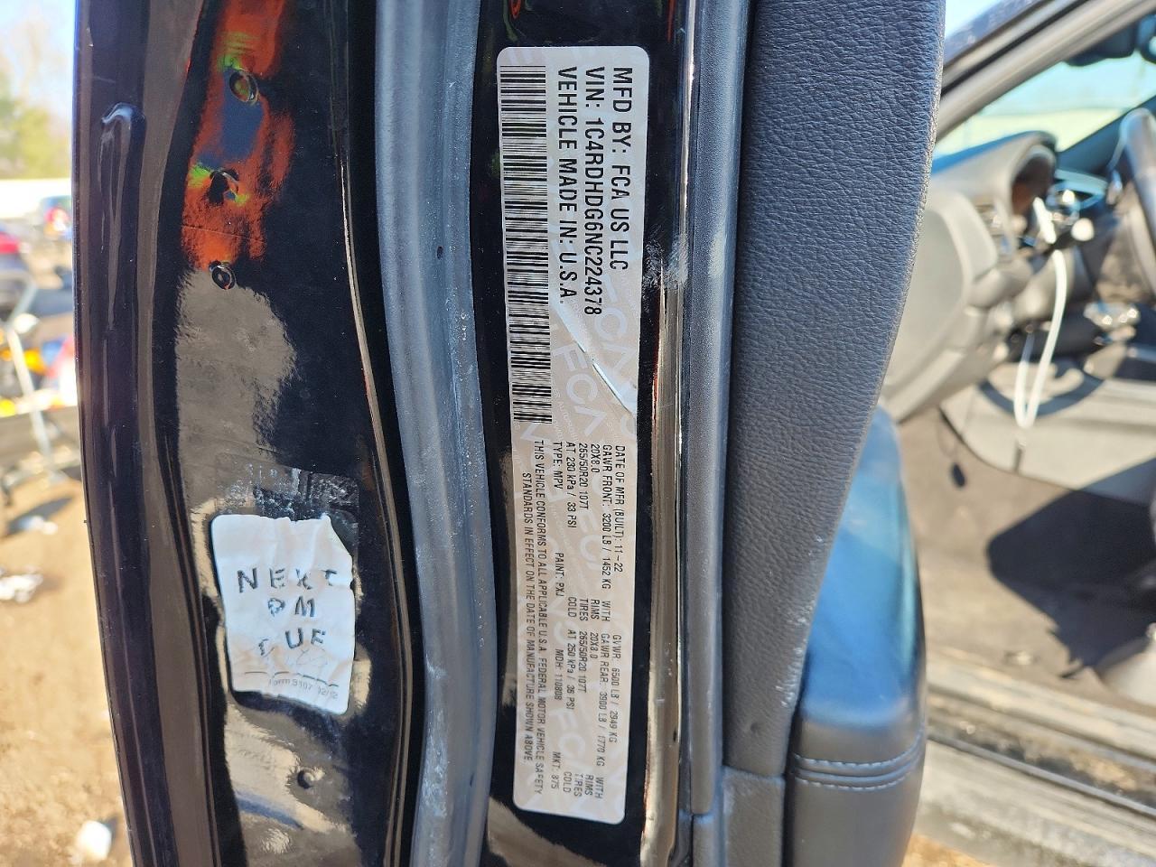 2022 Dodge Durango Gt - zdjęcie 13