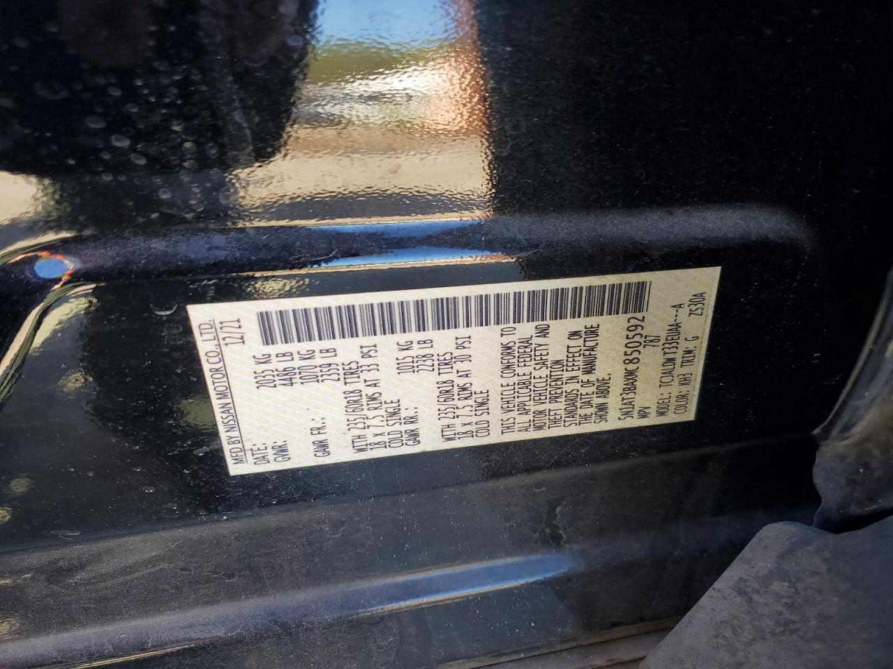 2021 Nissan Rogue Sv - zdjęcie 12