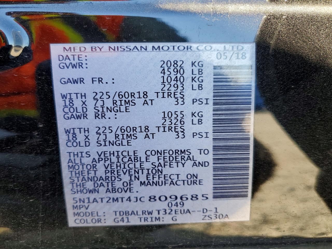 2018 Nissan Rogue Sl - zdjęcie 13