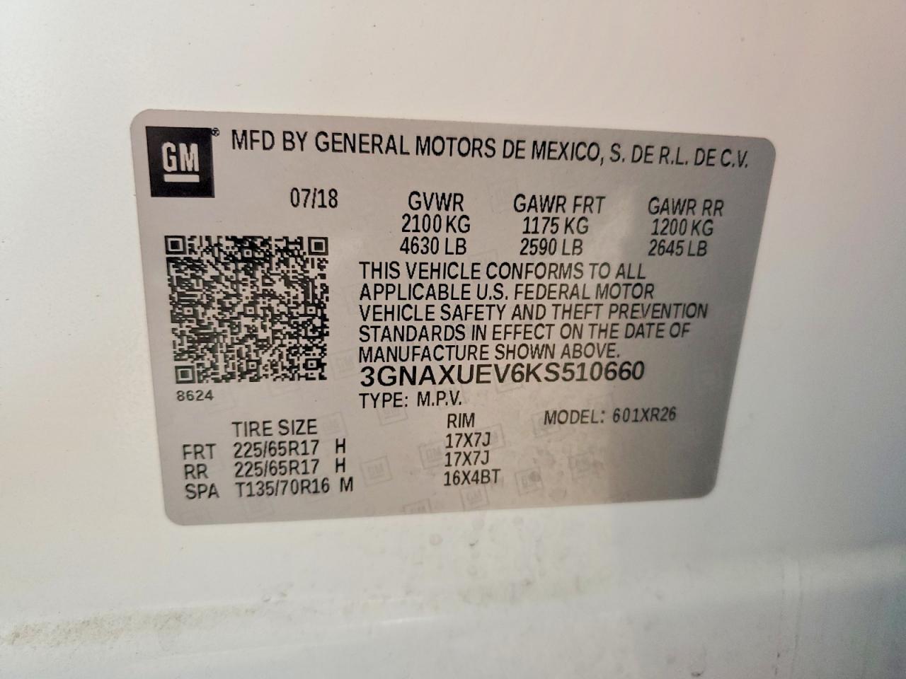 2019 Chevrolet Equinox Lt - zdjęcie 14