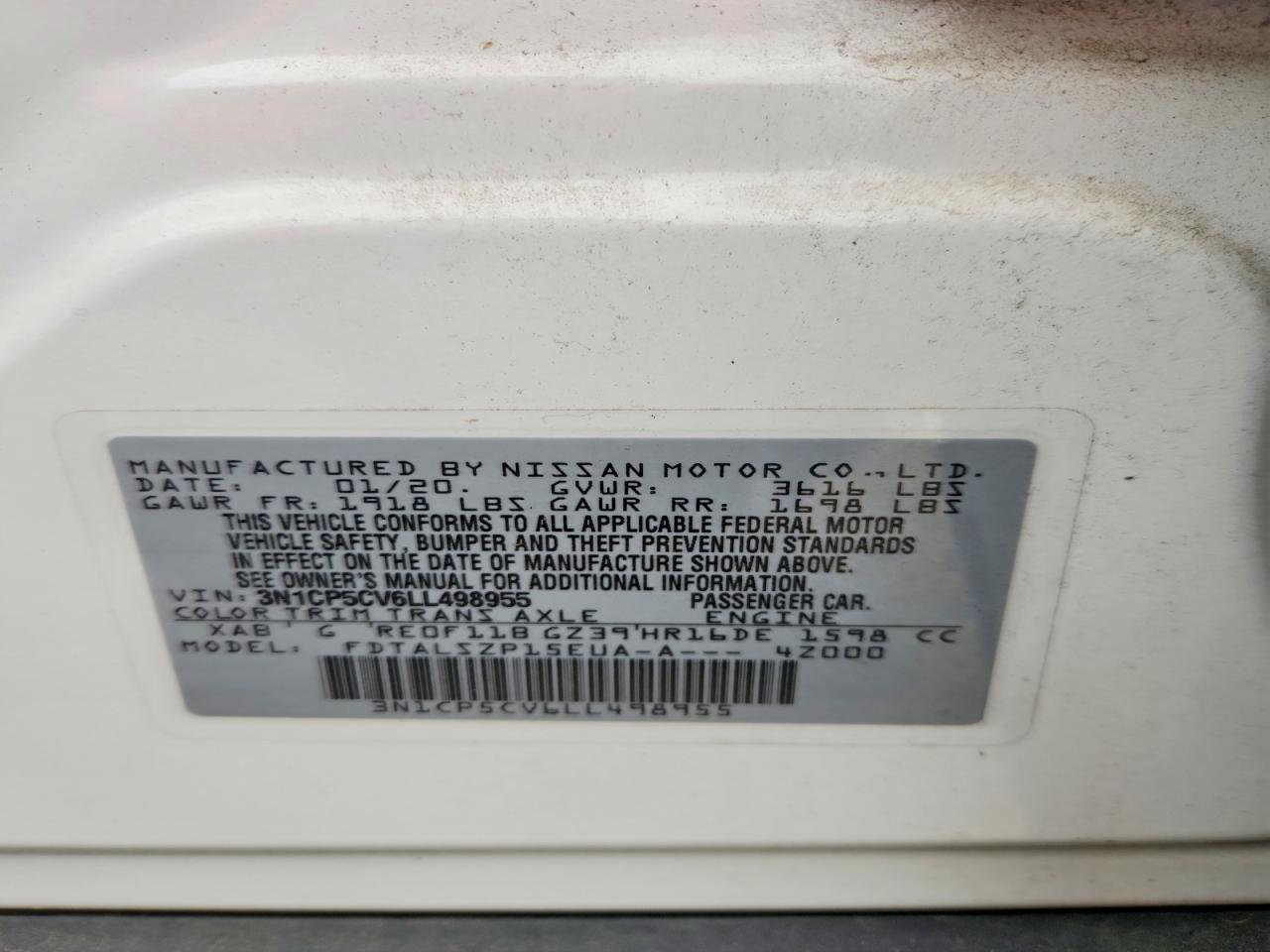 2020 Nissan Kicks Sv - zdjęcie 14