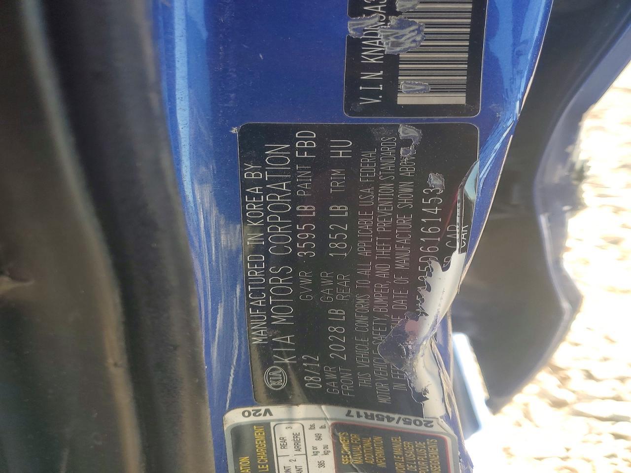 2013 Kia Rio 5-Door Sx - zdjęcie 12