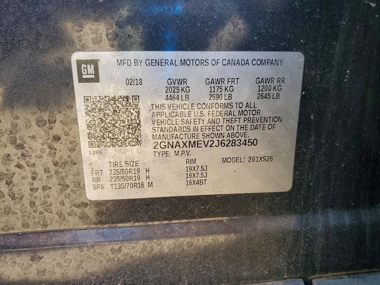 2018 Chevrolet Equinox Premier - zdjęcie 12