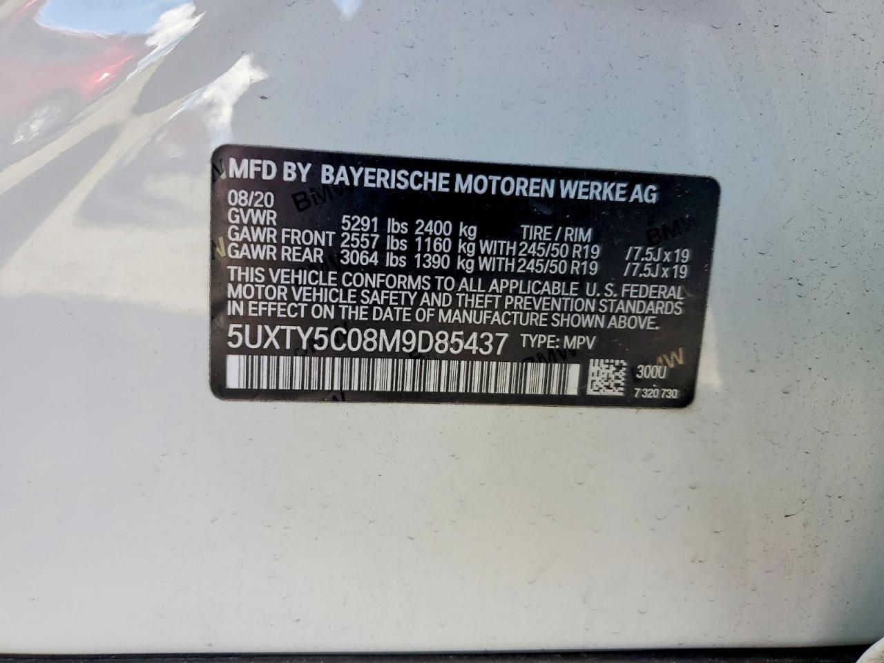 2021 BMW X3 xDrive30I - zdjęcie 13