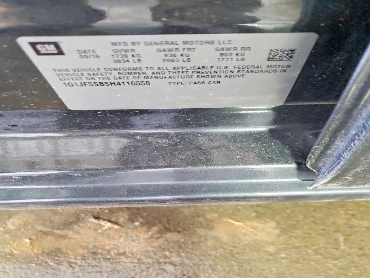 2017 Chevrolet Sonic Premier - zdjęcie 12