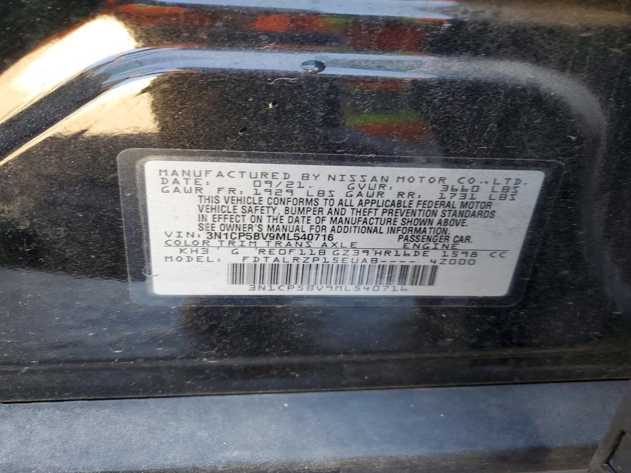 2021 Nissan Kicks S - zdjęcie 13