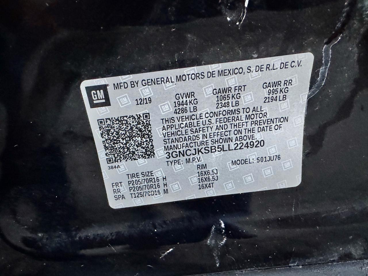 2020 Chevrolet Trax Ls - zdjęcie 10