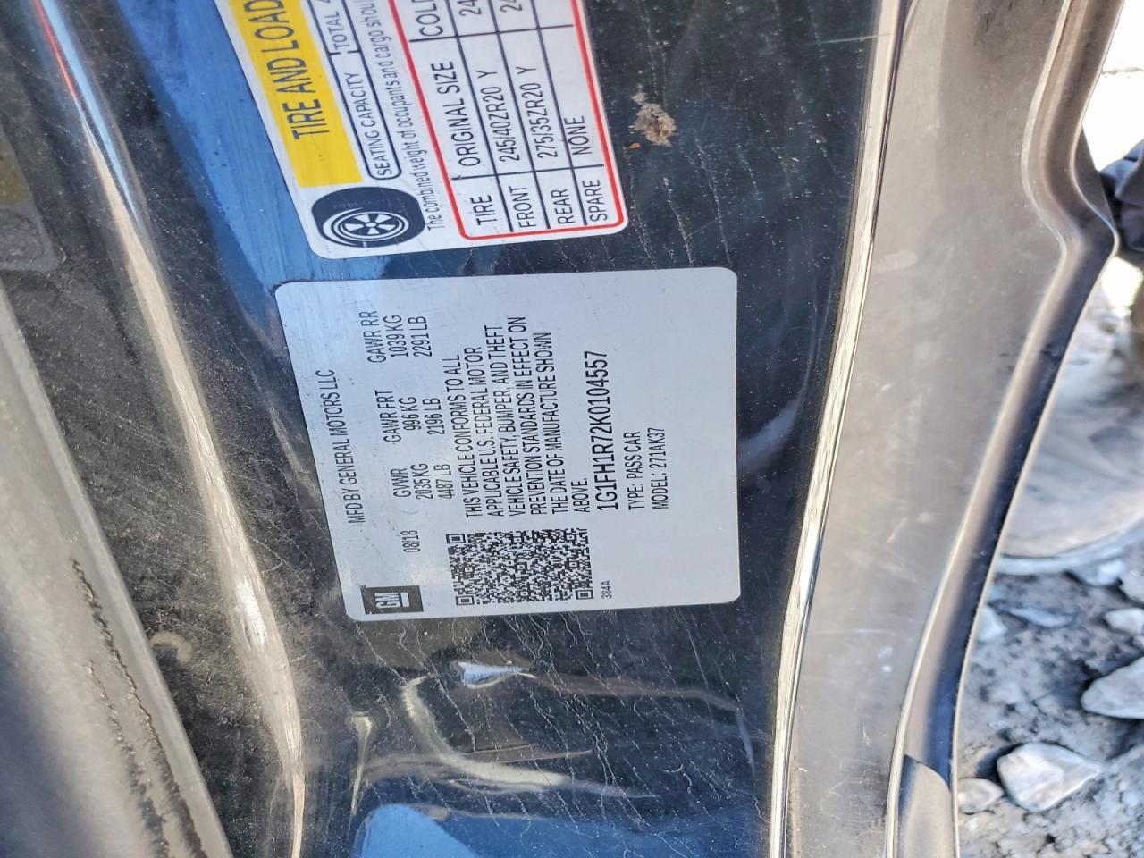 2019 Chevrolet Camaro Ss - zdjęcie 12