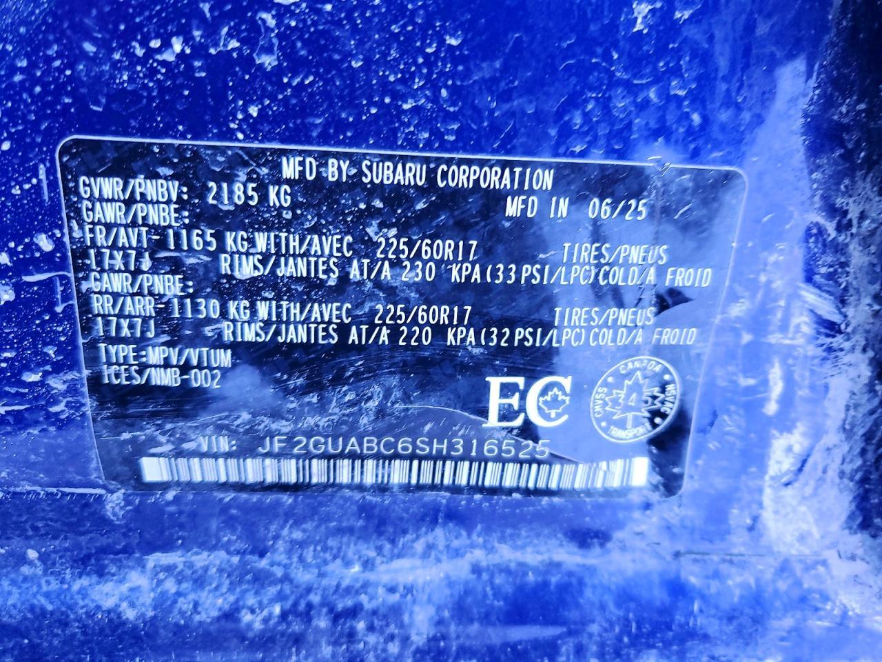 2025 Subaru Crosstrek - zdjęcie 13