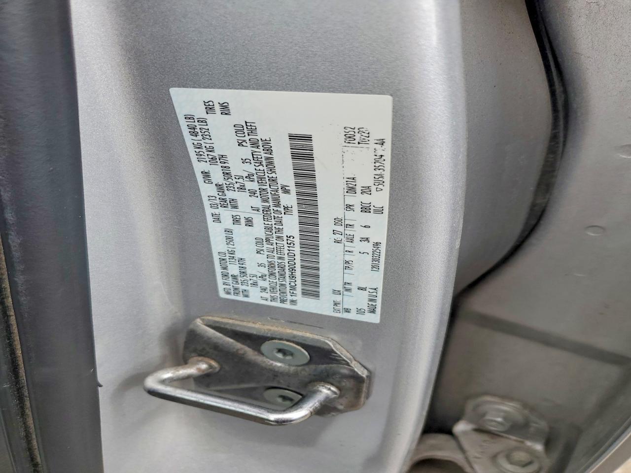 2013 Ford Escape Sel - zdjęcie 13