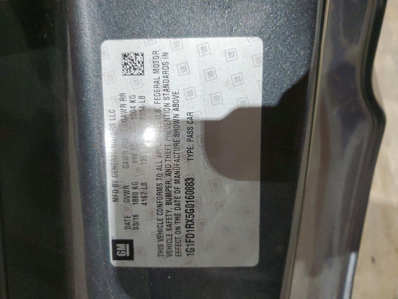 2016 Chevrolet Camaro Lt - zdjęcie 12