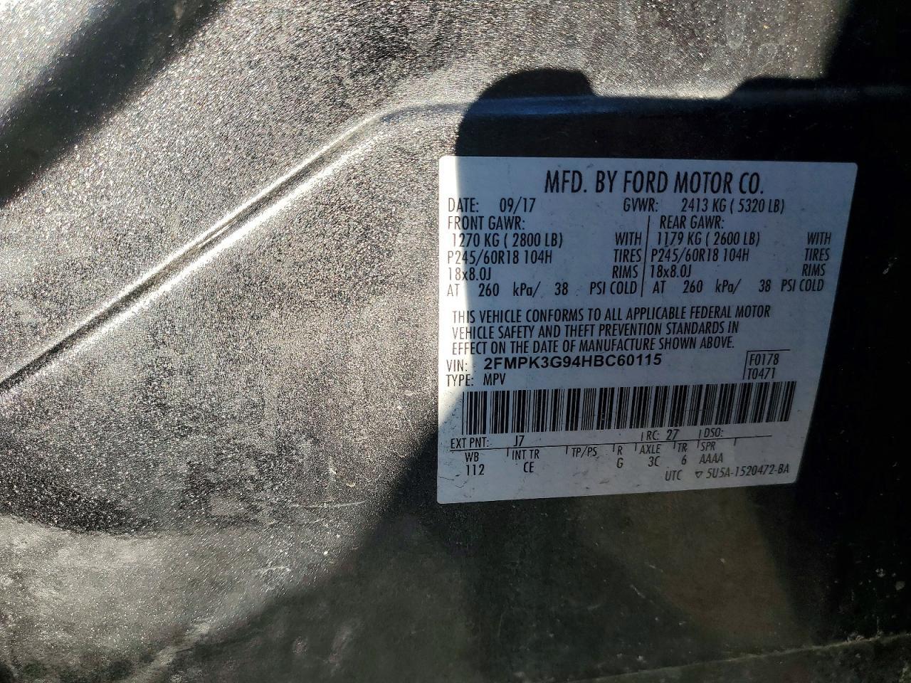 2017 Ford Edge Se - zdjęcie 13