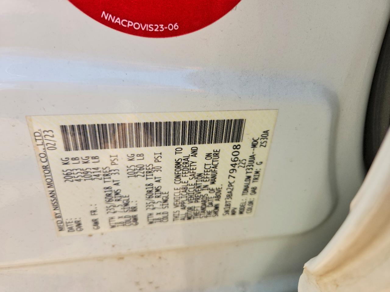 2023 Nissan Rogue Sv - zdjęcie 13