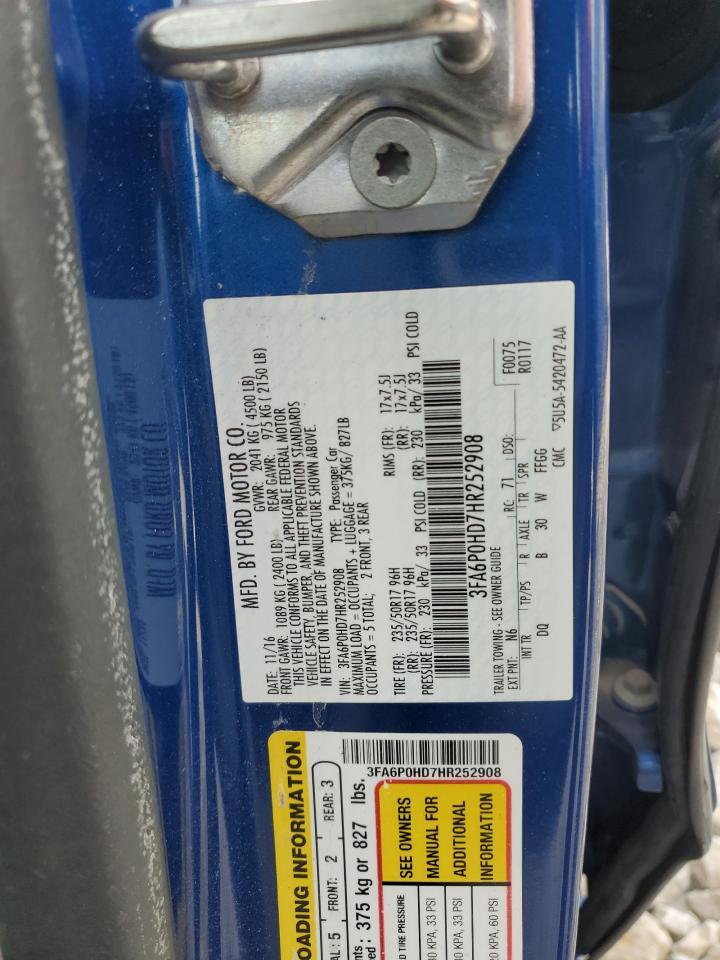 2017 Ford Fusion Se - zdjęcie 12