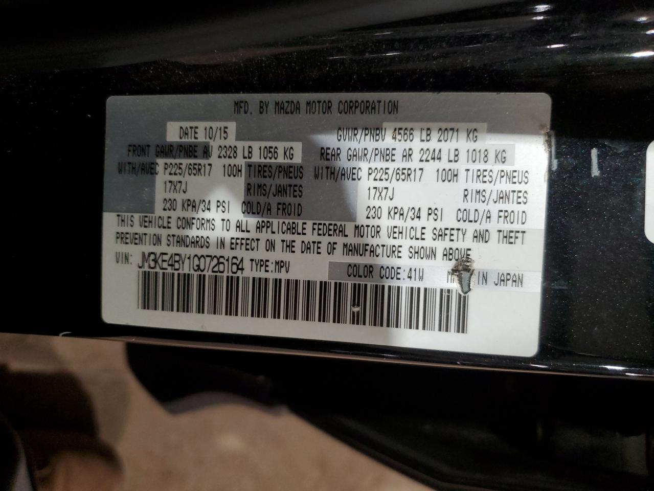 2016 Mazda Cx-5 Sport - zdjęcie 13