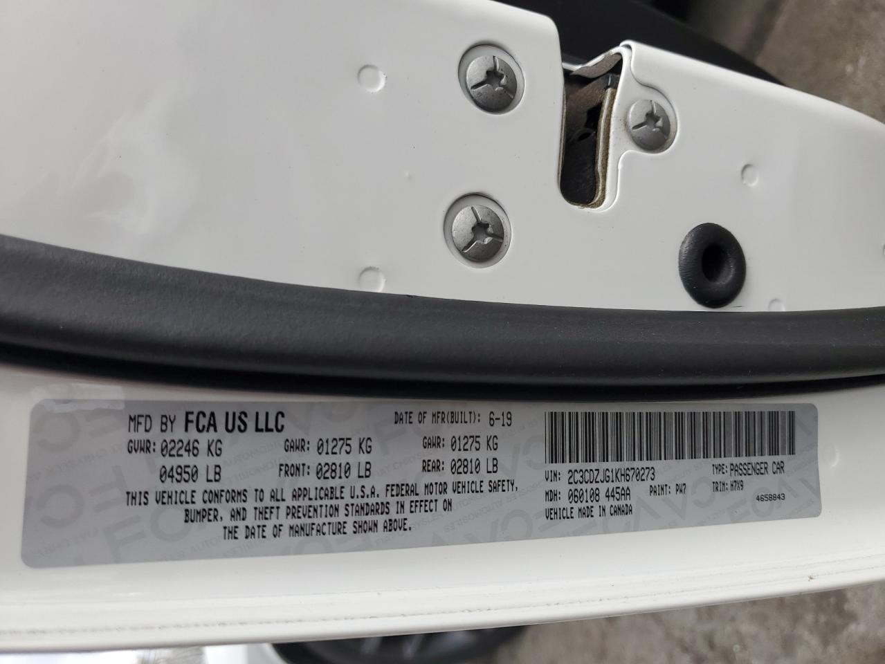 2019 Dodge Challenger Gt Gt - zdjęcie 13