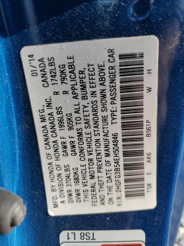 2014 Honda Civic Lx - zdjęcie 13