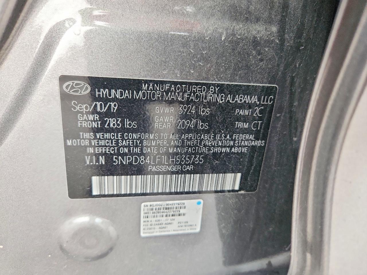 2020 Hyundai Elantra Sel - zdjęcie 12