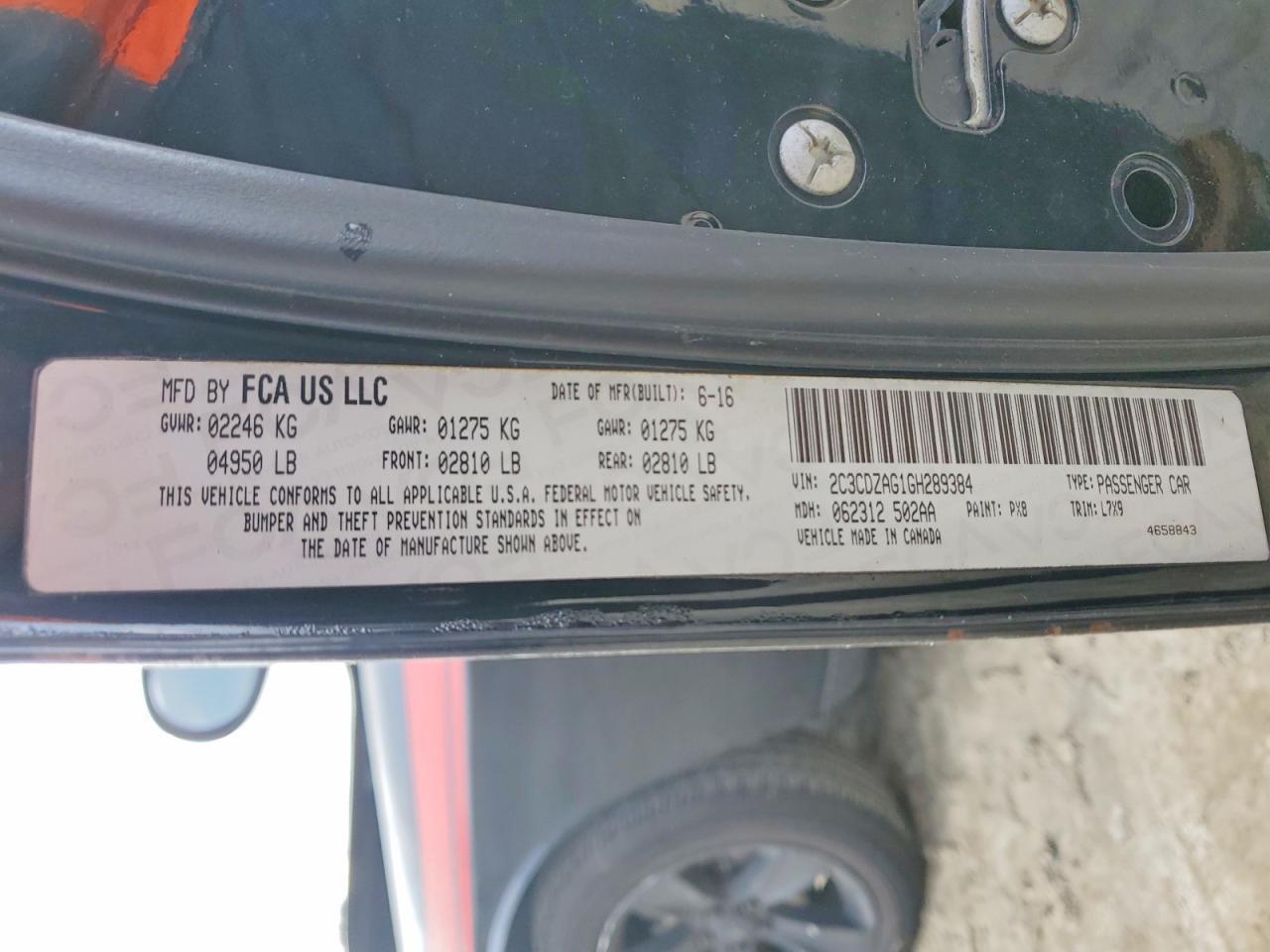 2016 Dodge Challenger Sxt - zdjęcie 13