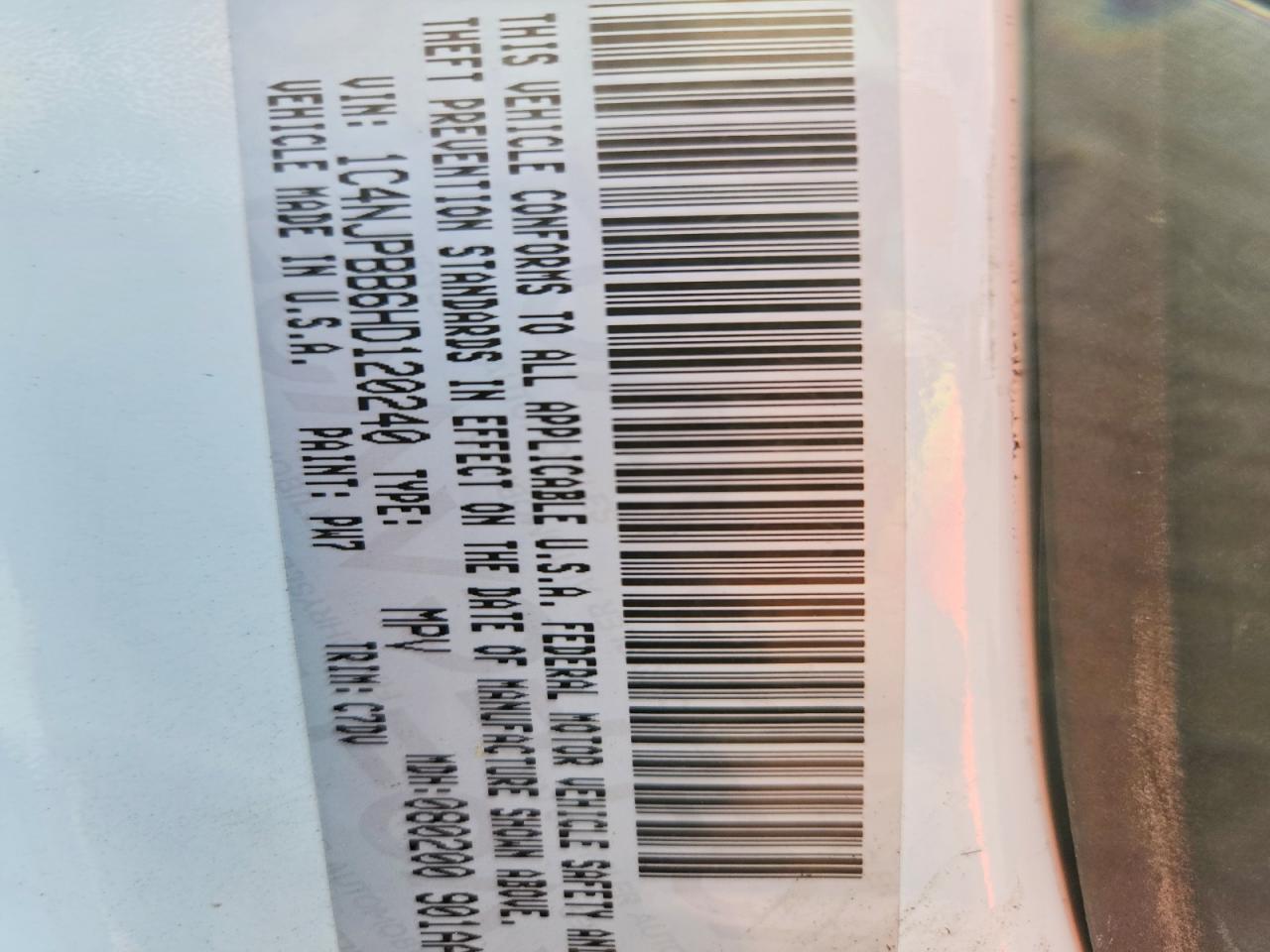 2017 Jeep Patriot - zdjęcie 13