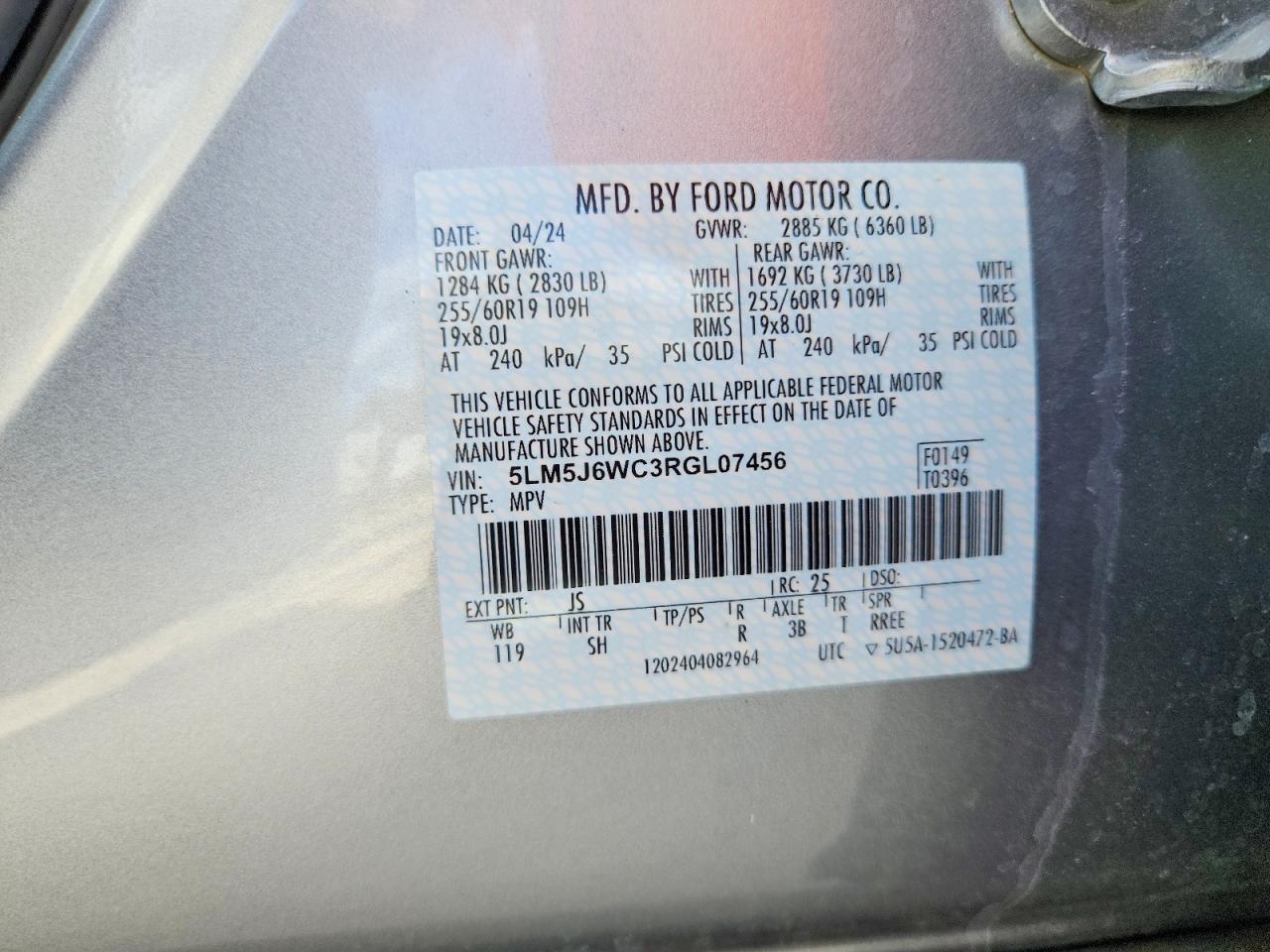 2024 Lincoln Aviator - zdjęcie 14