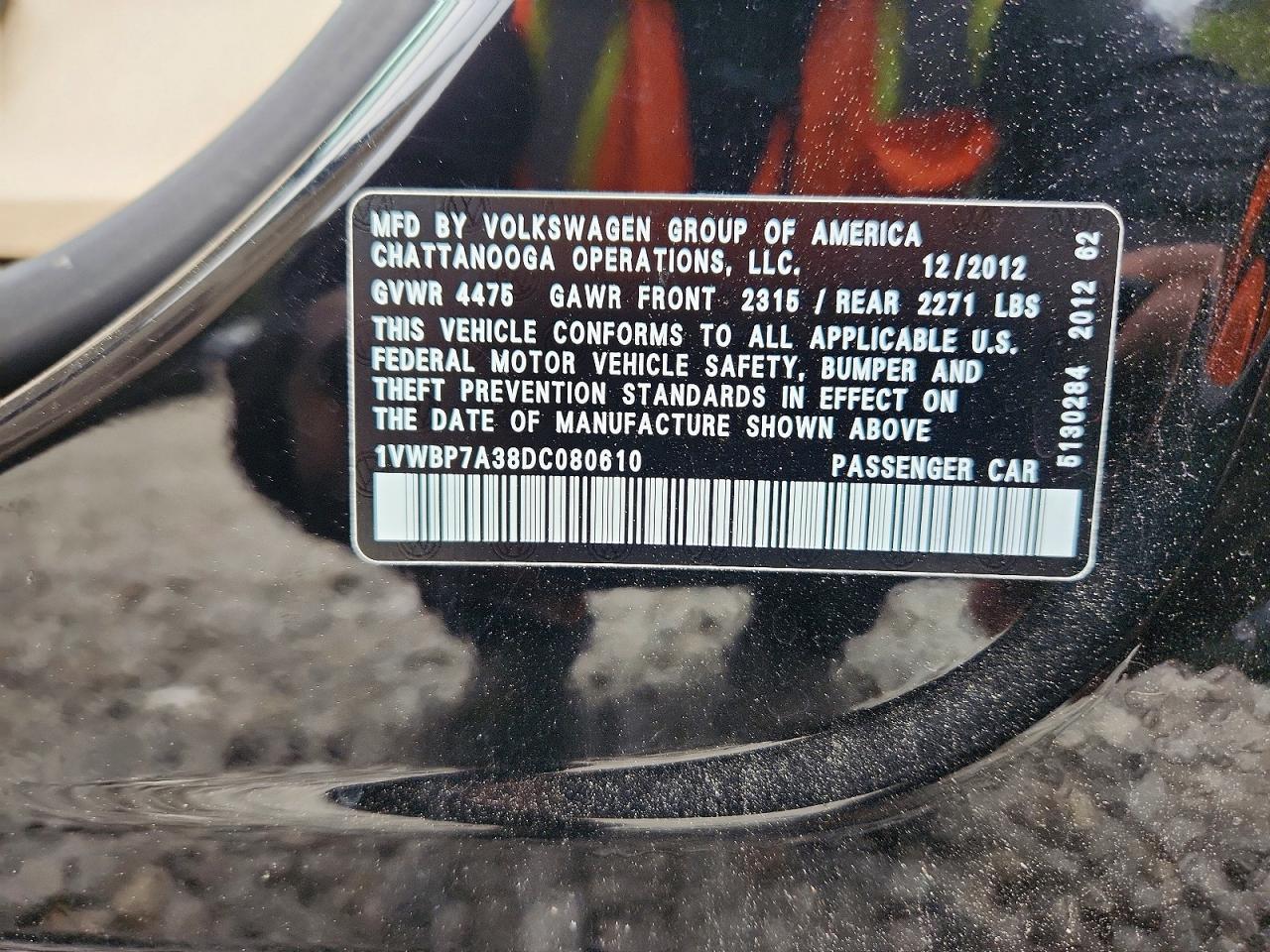 2013 Volkswagen Passat Se - zdjęcie 12