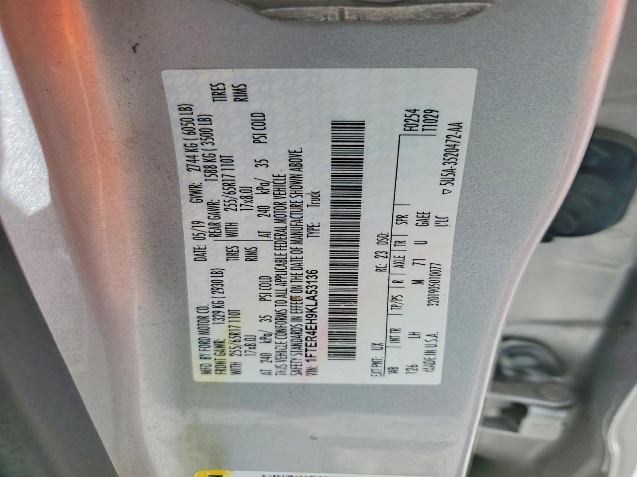 2019 Ford Ranger Xl - zdjęcie 12