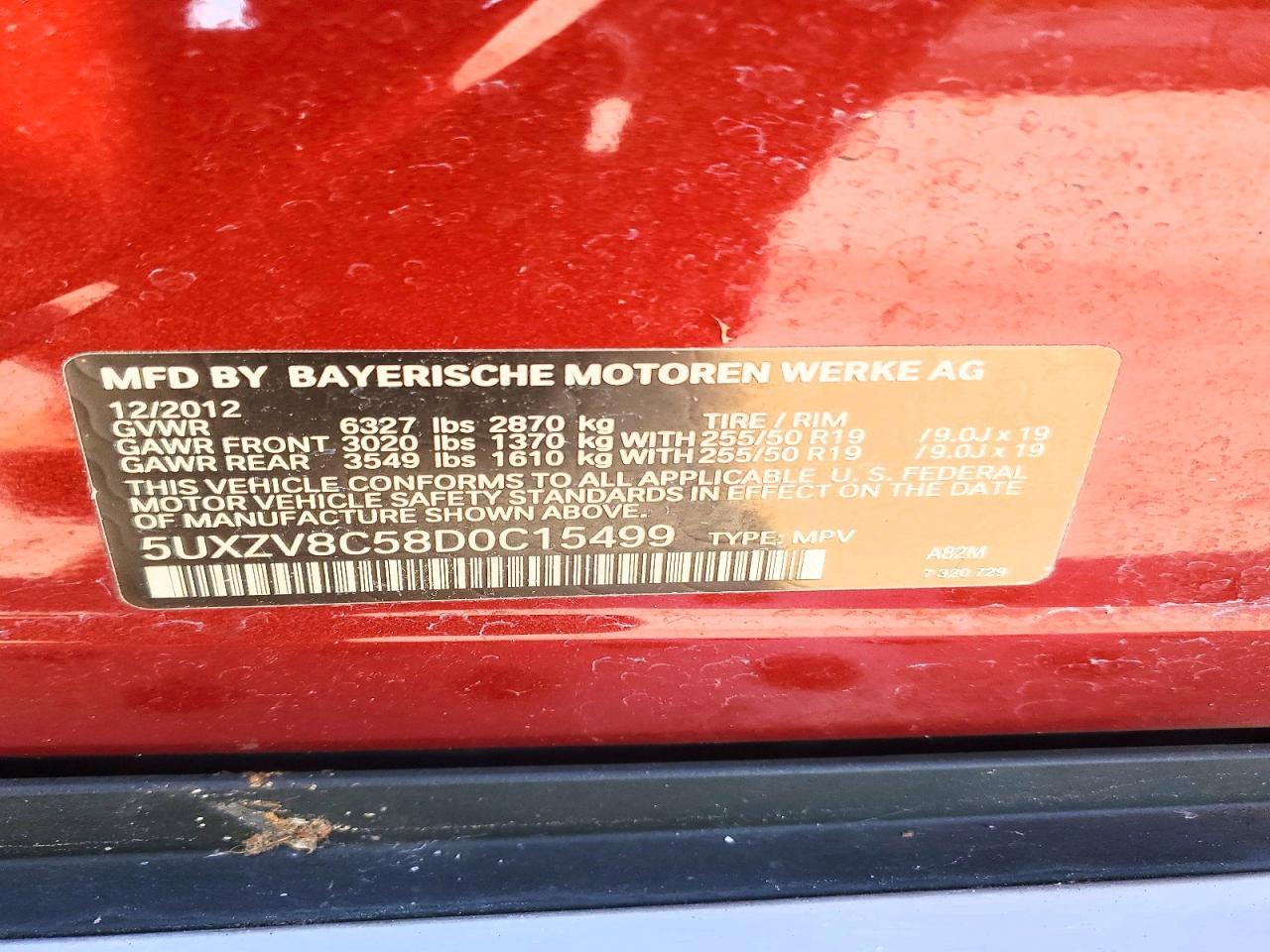 2013 BMW X5 xDrive50I - zdjęcie 13