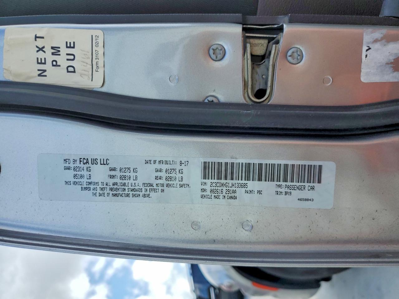 2018 Dodge Charger Sxt Plus - zdjęcie 12