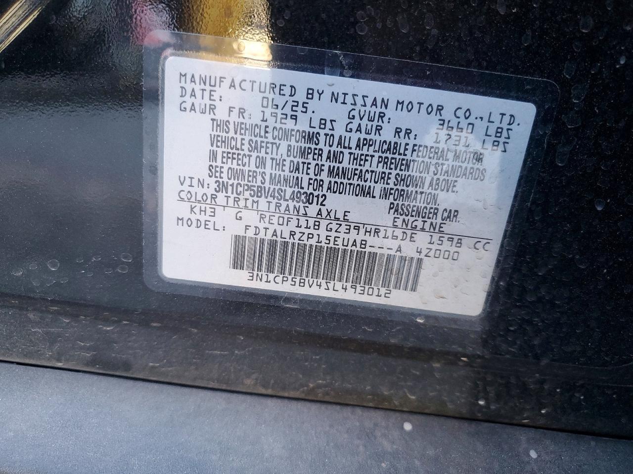 2025 Nissan Kicks Play S - zdjęcie 12