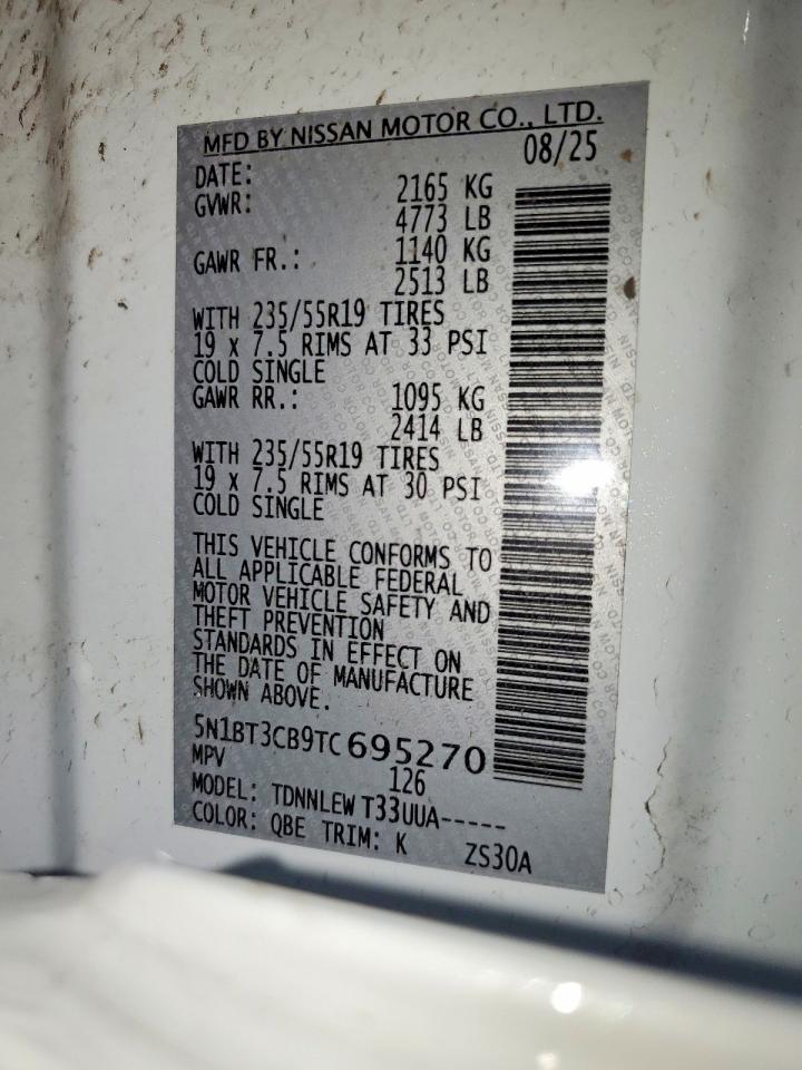 2026 Nissan Rogue Sl - zdjęcie 13