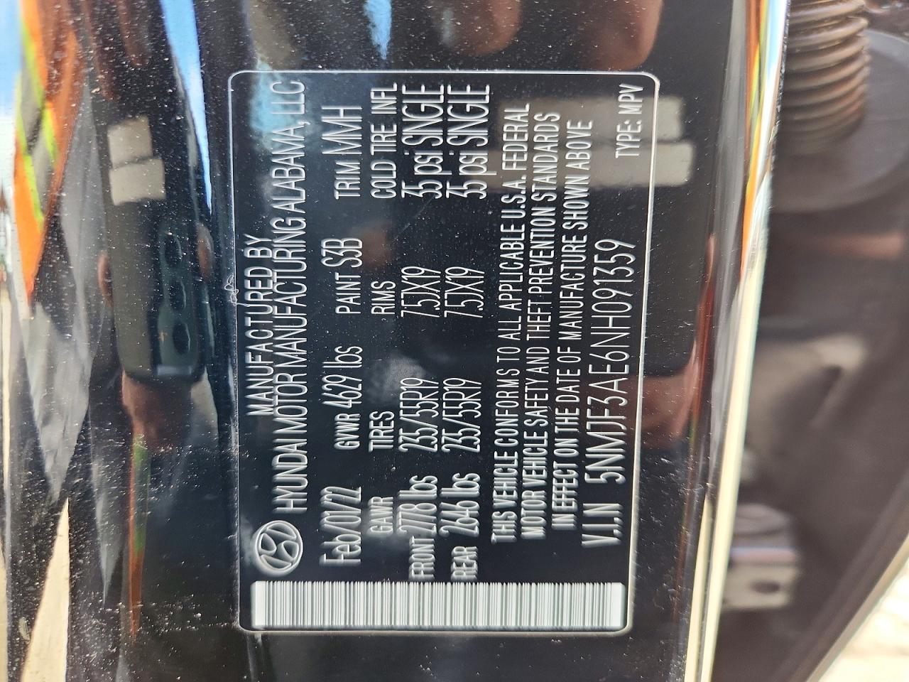 2022 Hyundai Tucson Sel - zdjęcie 13