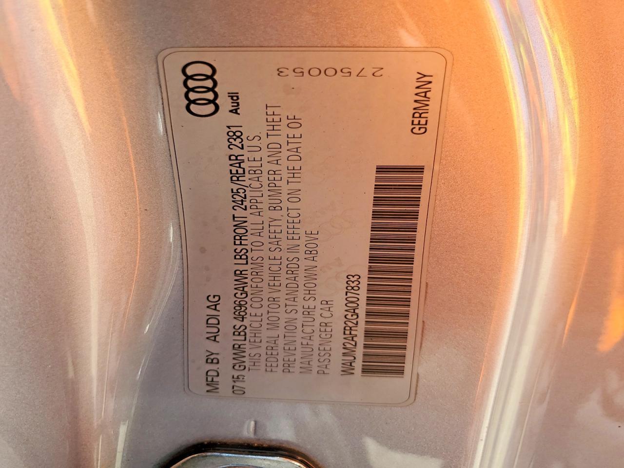 2016 Audi A5 Premium Plus S-Line - zdjęcie 12