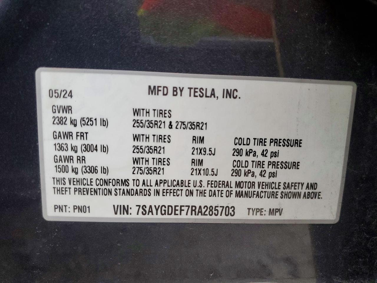 2024 Tesla Model Y - zdjęcie 14
