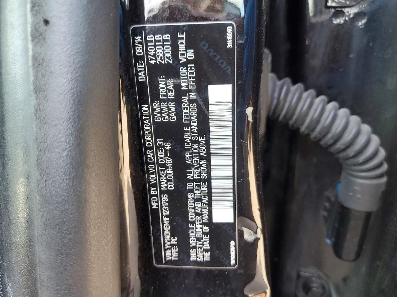 2015 Volvo V60 Platinum - zdjęcie 14