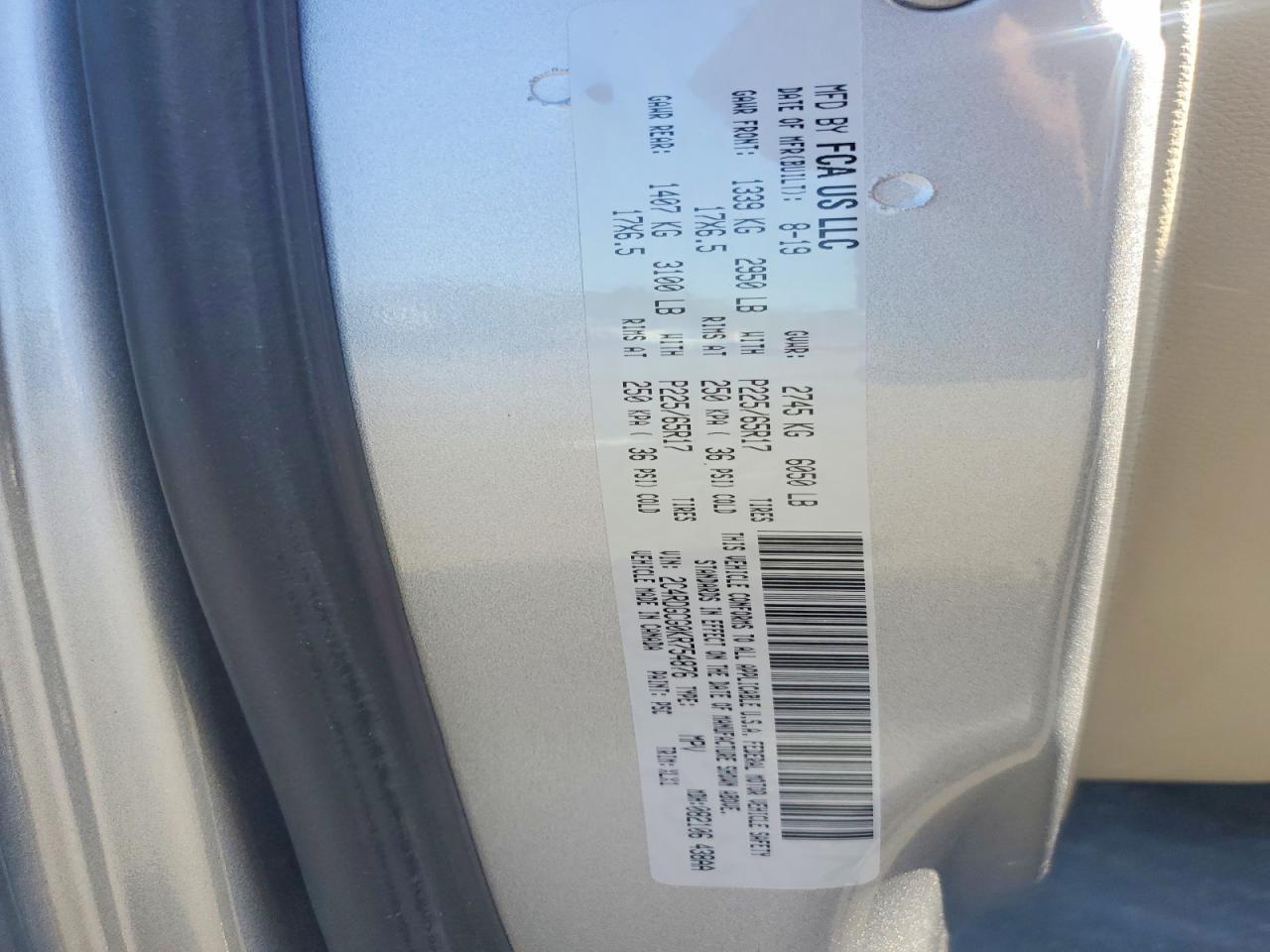 2019 Dodge Grand Caravan Sxt - zdjęcie 13