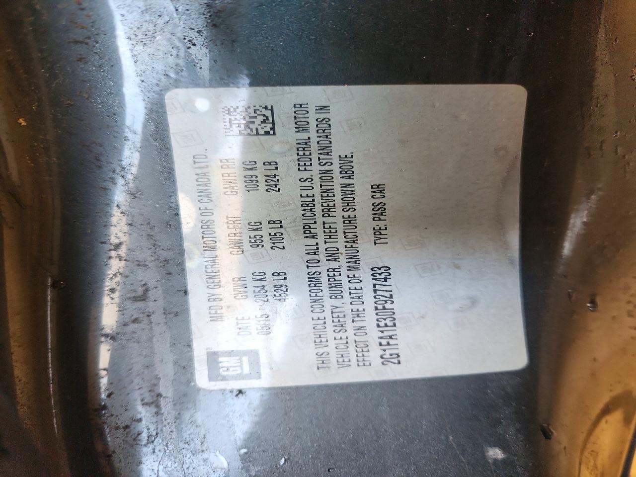 2015 Chevrolet Camaro Ls - zdjęcie 12