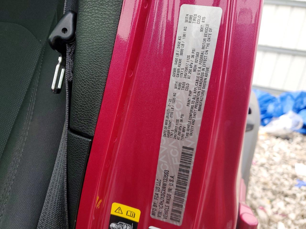 2022 Jeep Wrangler Unlimited Sport - zdjęcie 12