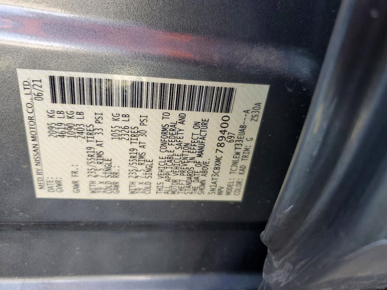 2021 Nissan Rogue Sl - zdjęcie 13